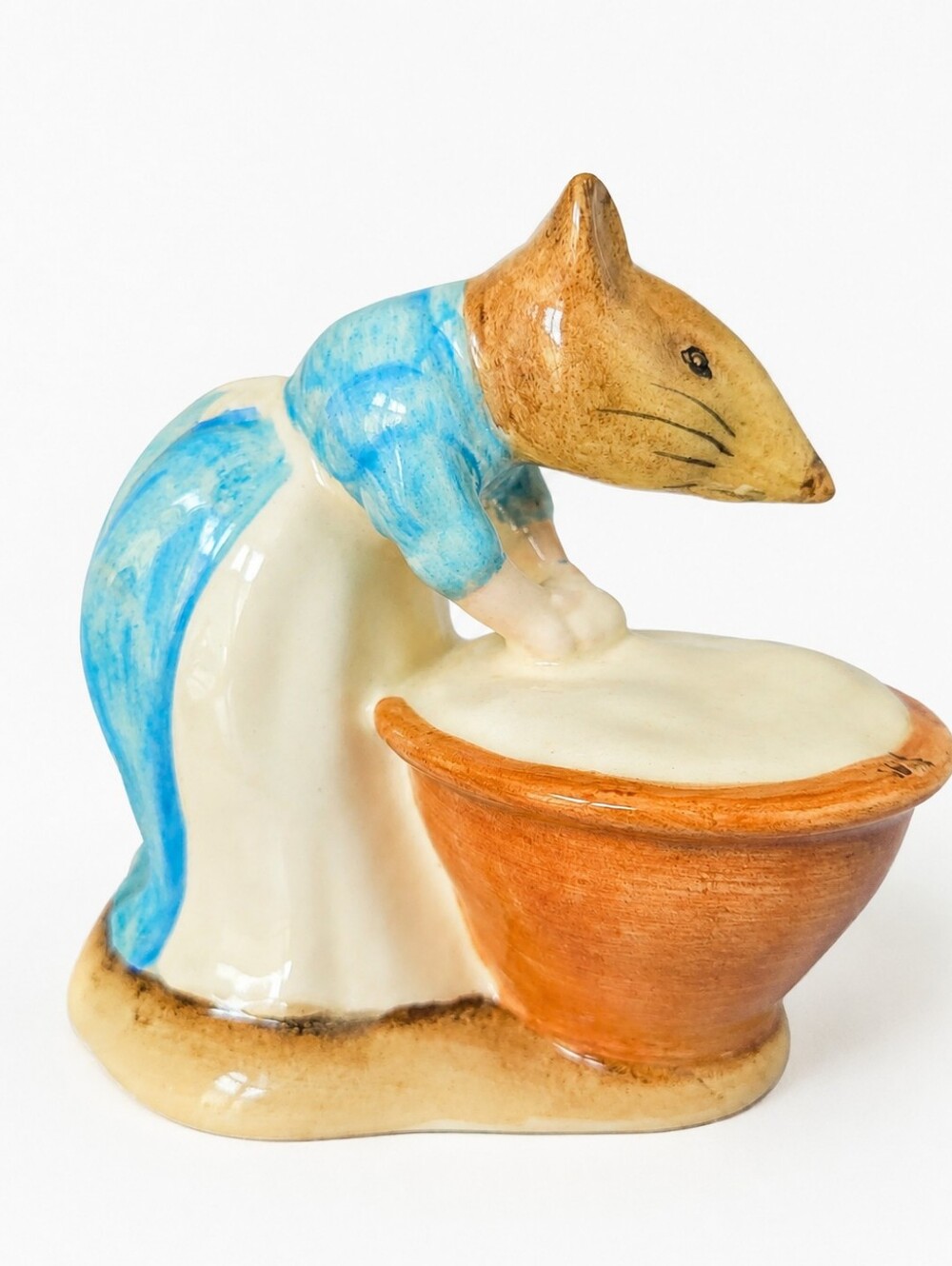 Vintage Beswick Beatrix Potter Anna Maria Mouse Figurine England c. 1973-1974